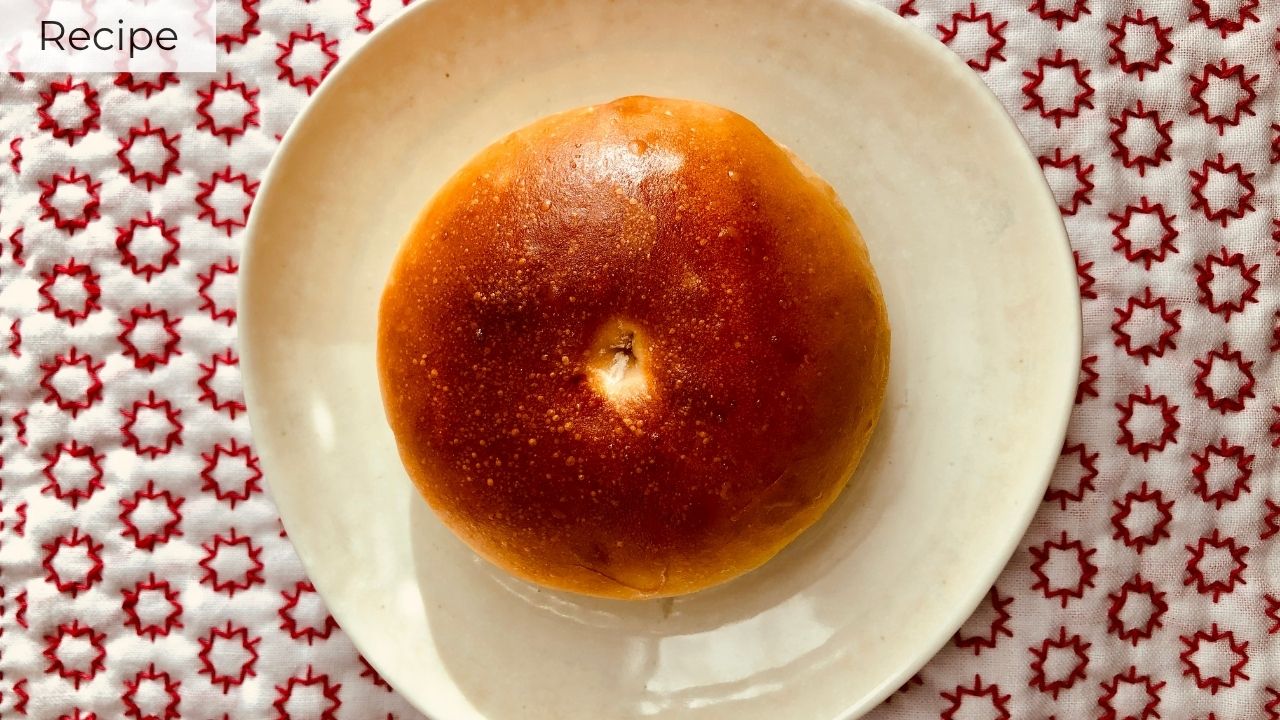 Homemade anpan recipe