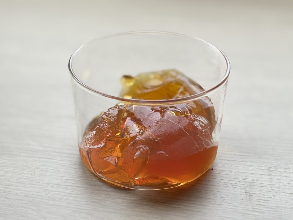 Hojicha-jelly