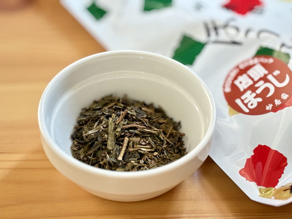 Hojicha-leaves-myokoen-nagoya