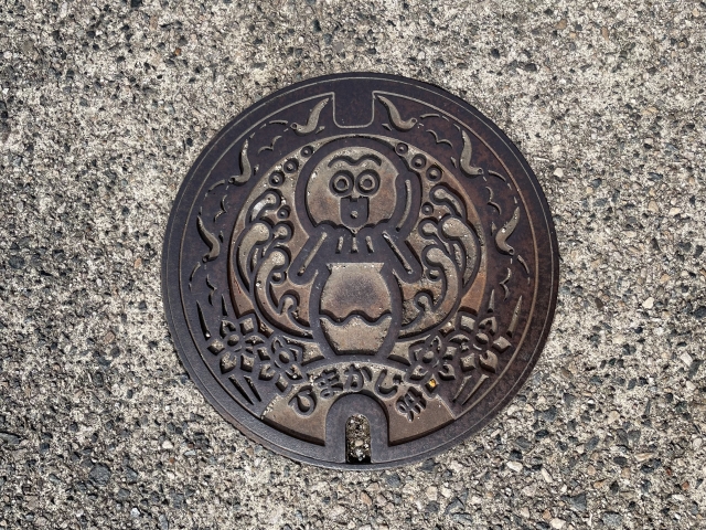 Octopus_manhole_cover_Himakajima