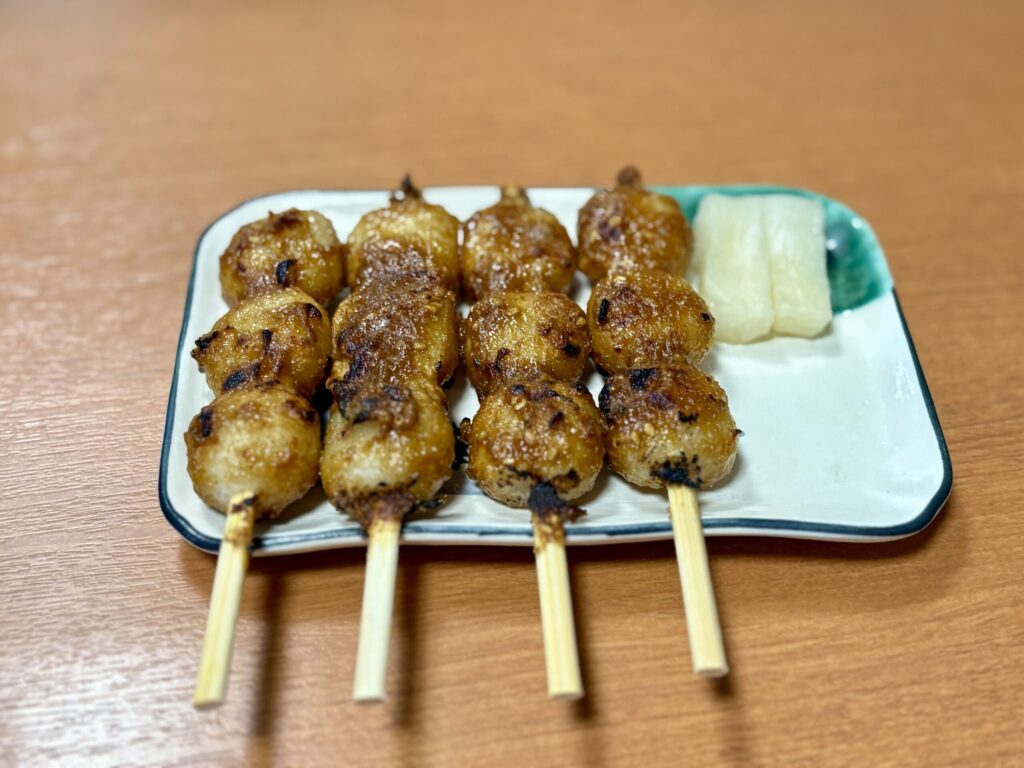 Nakatsugawa gohei mochi